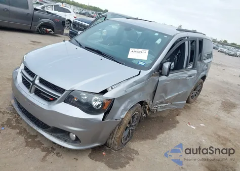 2018 Dodge Grand Caravan Gt из США, поврежденный, VIN 2C4RDGEG7JR284597